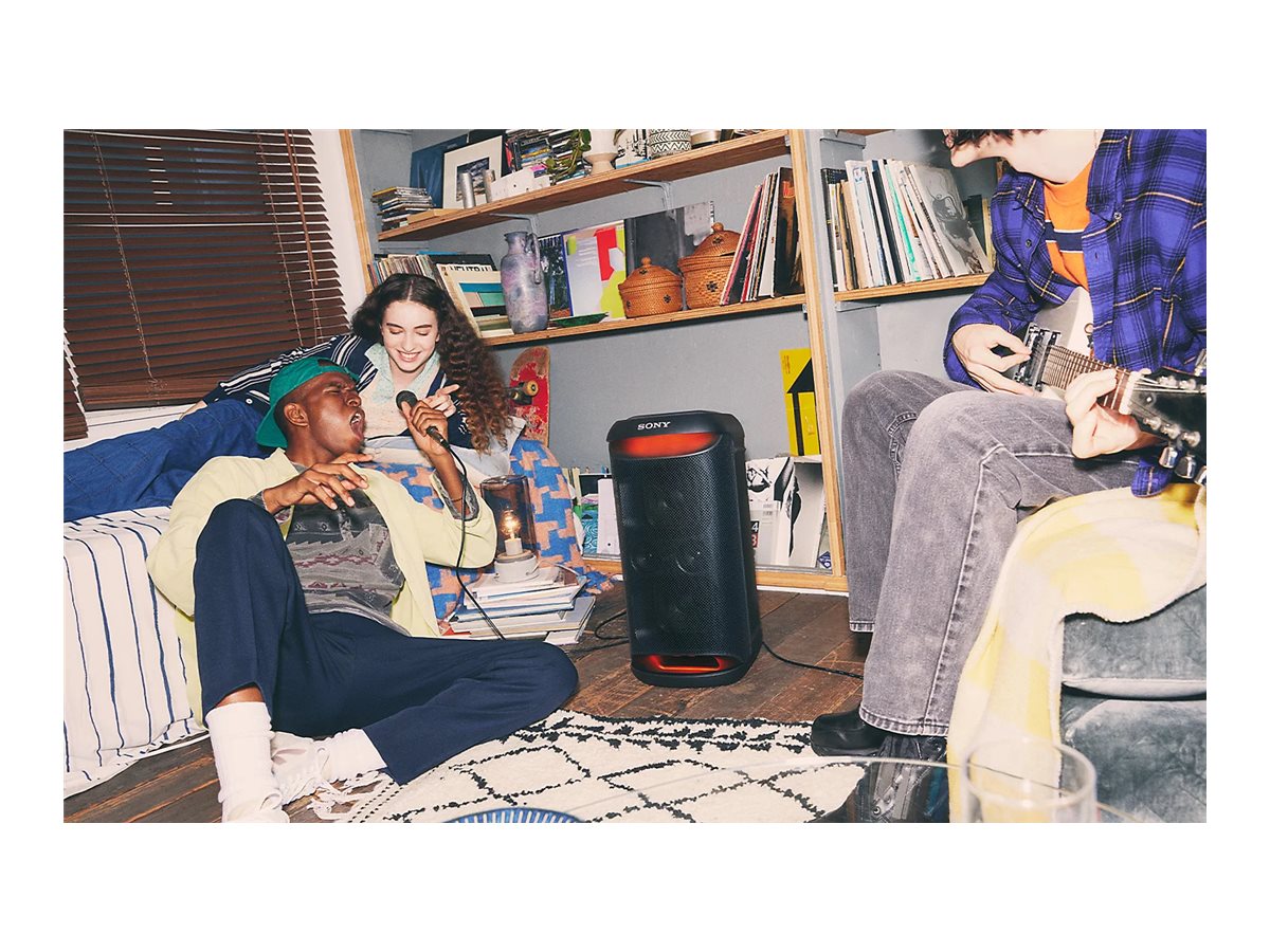 Sony | X-Series Wireless Party Speaker | SRS-XV500 | Waterproof | Bluetooth | Black | Portable | Wireless connection - Image 13