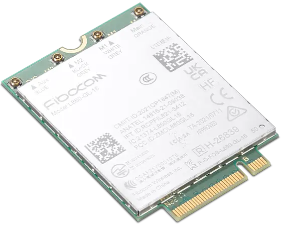 Lenovo | 5G Sub-6 GHz M.2 WWAN Module | ThinkPad Fibocom FM350-GL