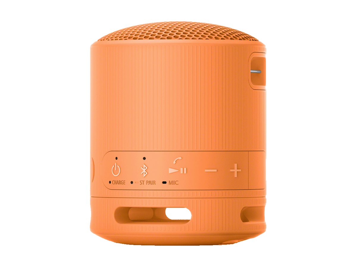 Sony | Speaker | SRS-XB100 | Waterproof | Bluetooth | Orange | Portable | Wireless connection - Image 5