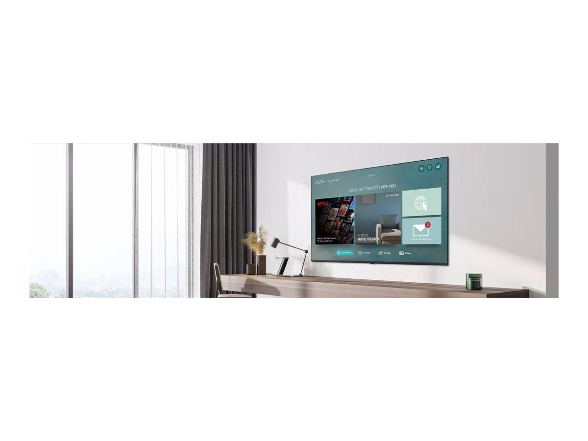 LG | 4K UHD Hospitality TV | 50UR762H3ZC | 50 " | Landscape | 24/7 | webOS | Wi-Fi | 400 cd/m² - Image 7
