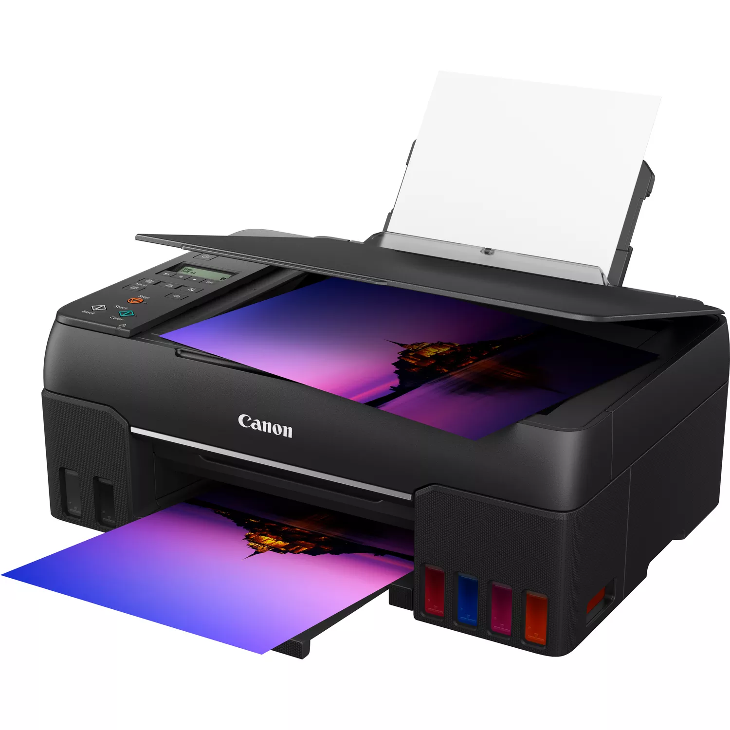 Canon PIXMA G650 | Colour | Inkjet | Copy, Print, Scan | Wi-Fi | Black - Image 7