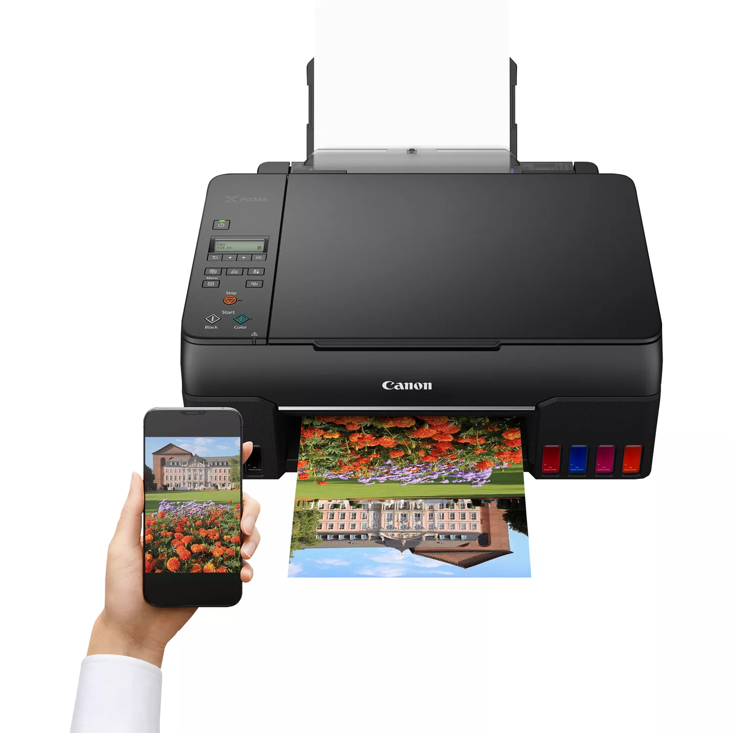 Canon PIXMA G650 | Colour | Inkjet | Copy, Print, Scan | Wi-Fi | Black - Image 9