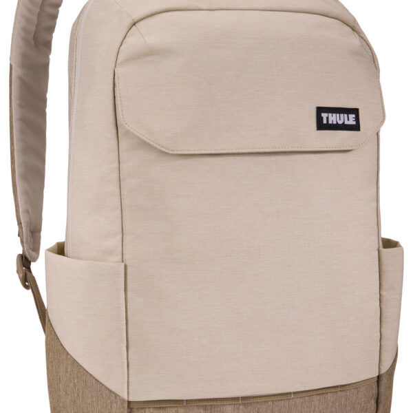 Thule | Lithos | Backpack 20L | Fits up to size 16 " | Laptop backpack | Pelican Gray/Faded Khaki