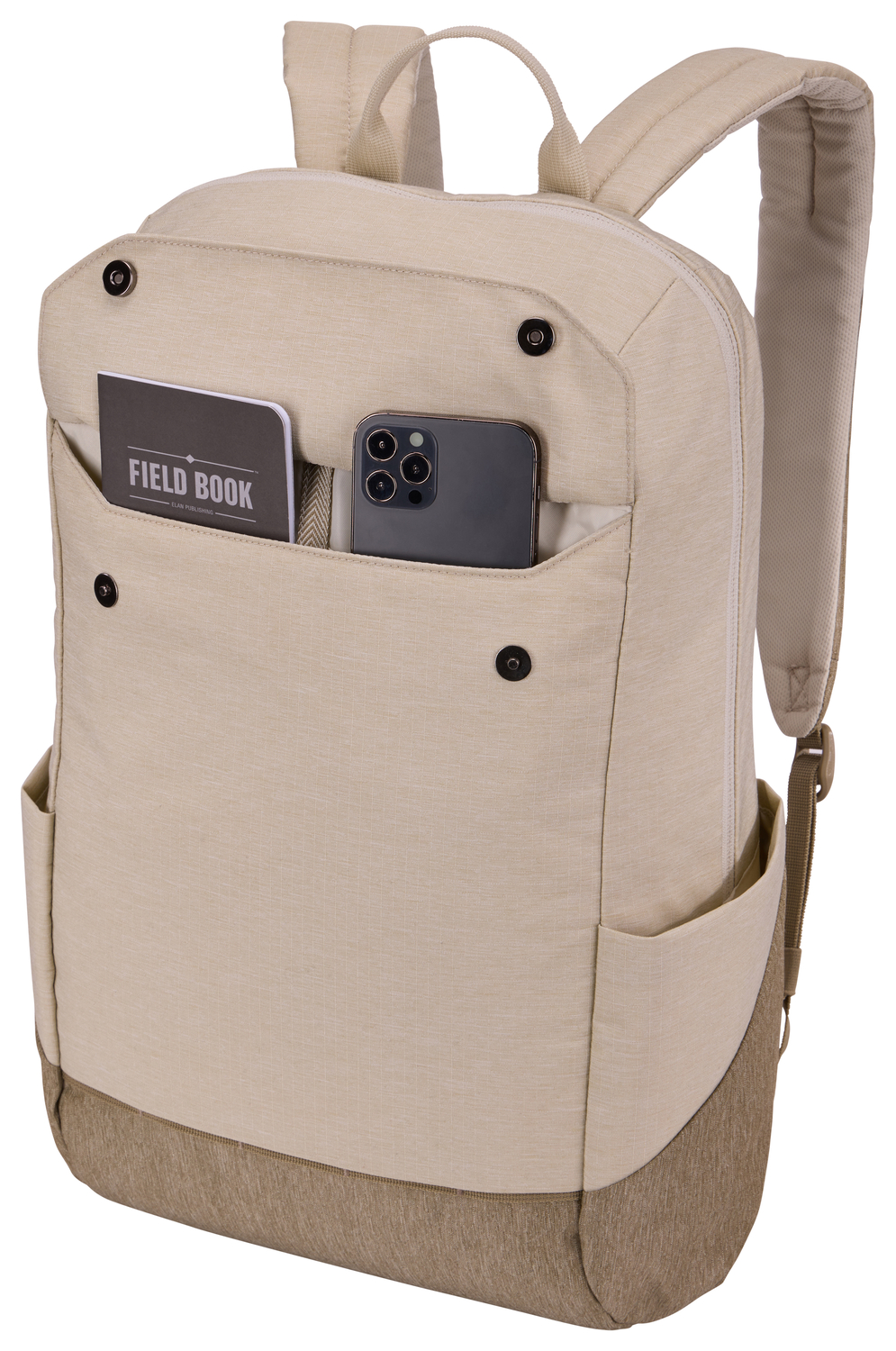 Thule | Lithos | Backpack 20L | Fits up to size 16 " | Laptop backpack | Pelican Gray/Faded Khaki - Image 6