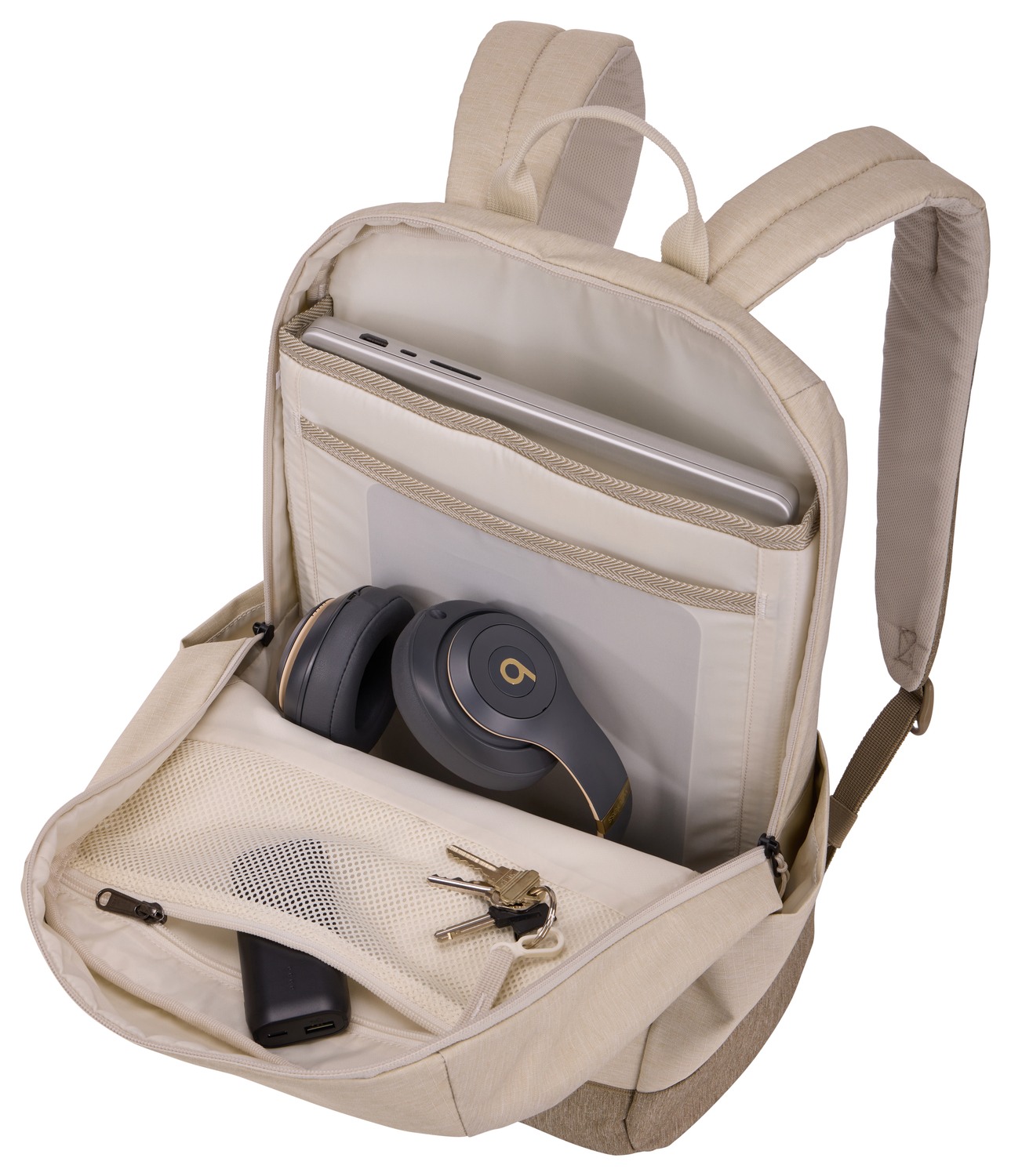 Thule | Lithos | Backpack 20L | Fits up to size 16 " | Laptop backpack | Pelican Gray/Faded Khaki - Image 7