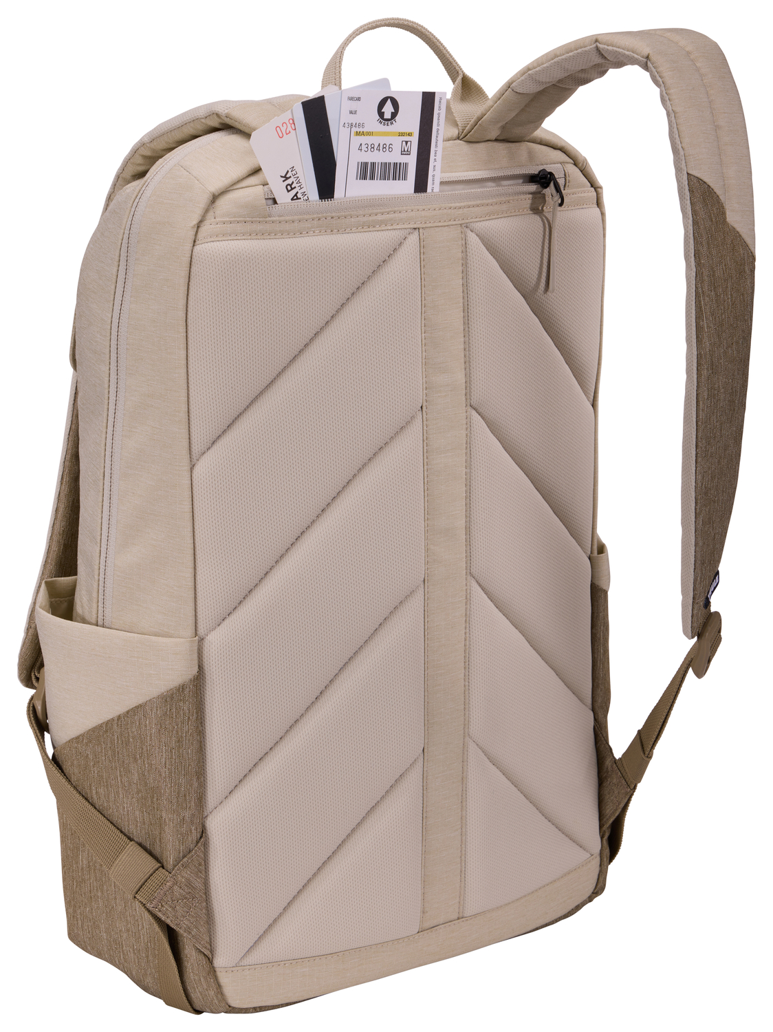 Thule | Lithos | Backpack 20L | Fits up to size 16 " | Laptop backpack | Pelican Gray/Faded Khaki - Image 10