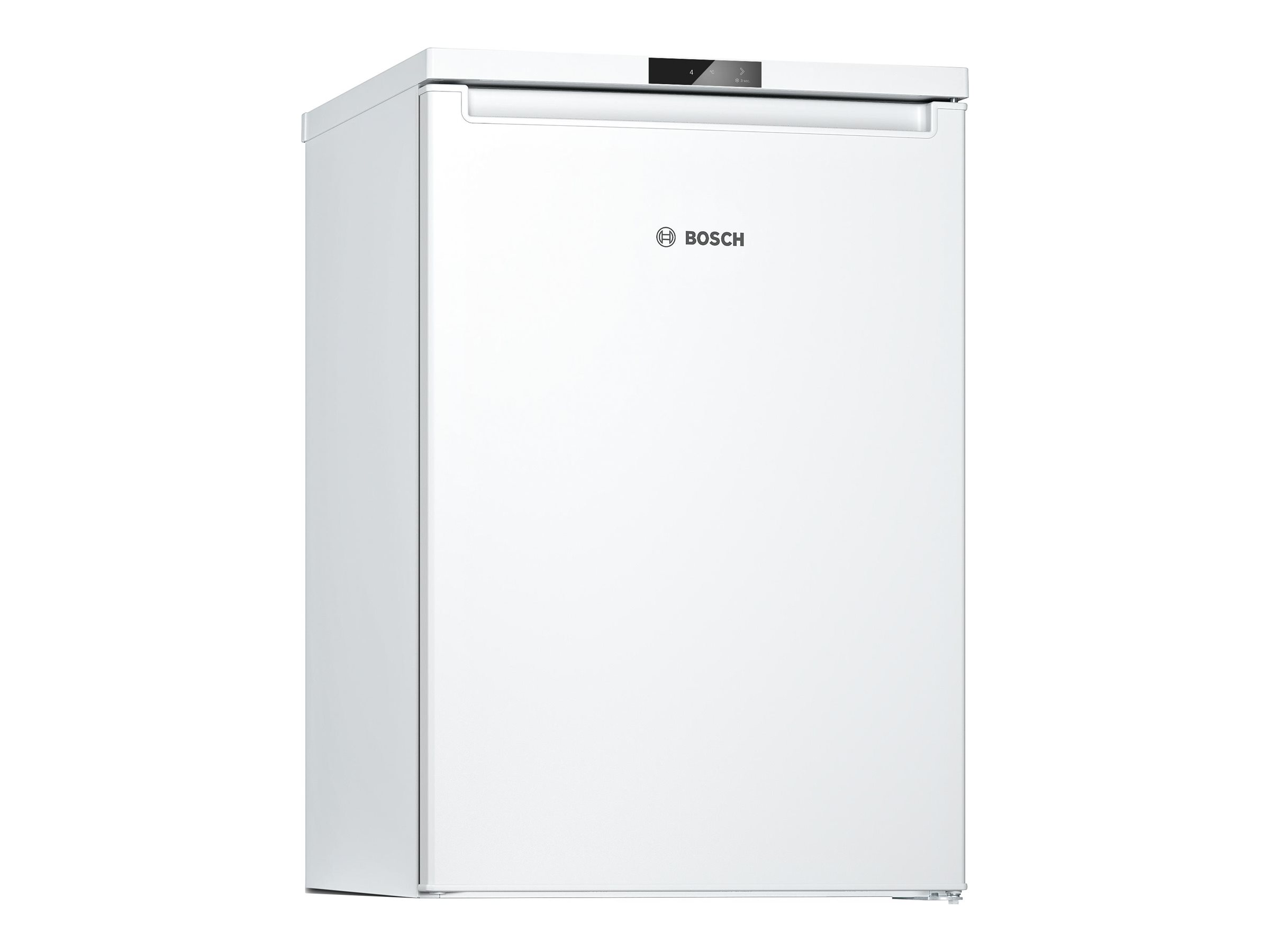 Bosch Refrigerator | KTR15NWEB | Energy efficiency class E | Free standing | Larder | Height 85 cm | Fridge net capacity 134 L | Display | 39 dB | White