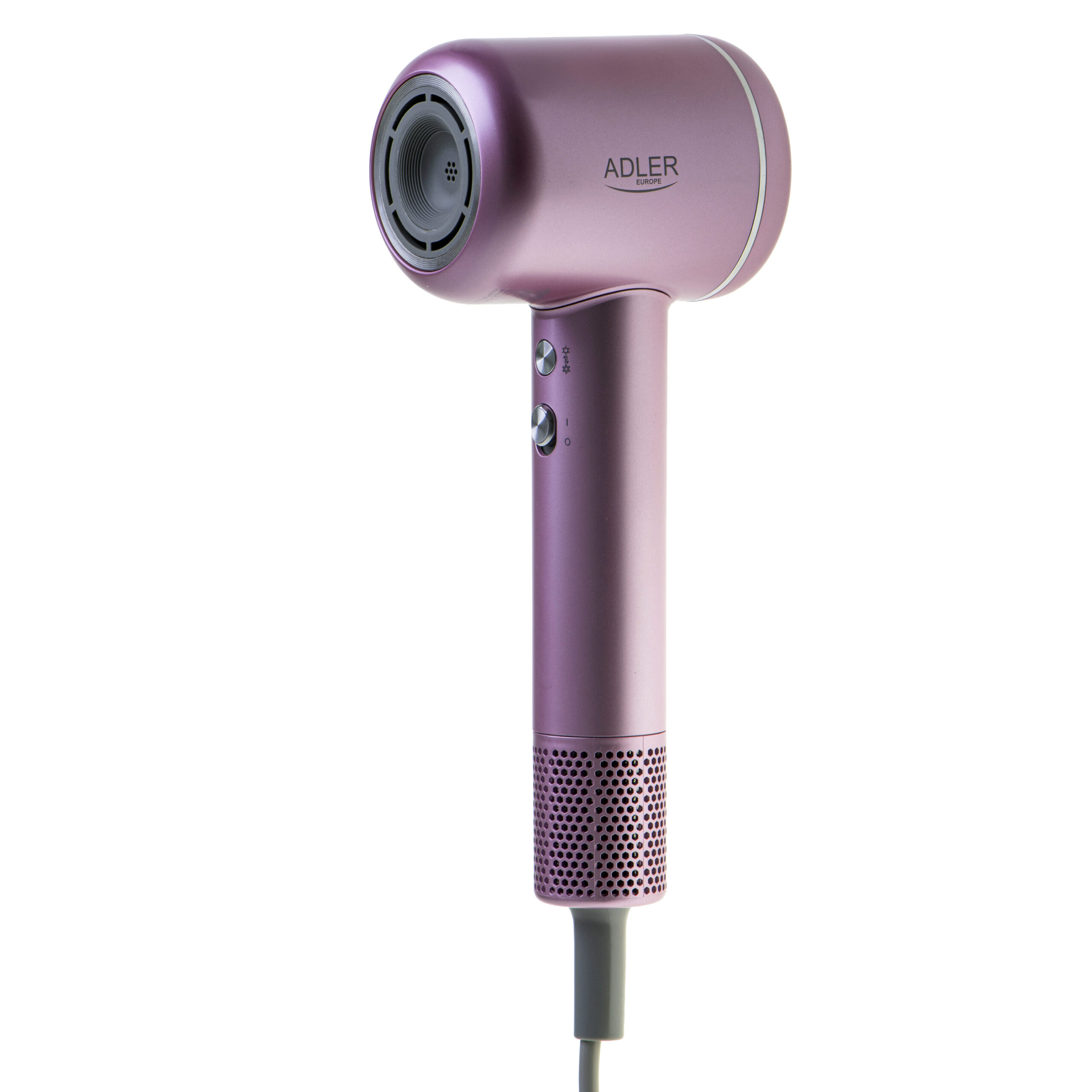 Adler Hair Dryer | AD 2270p SUPERSPEED | 1600 W | Number of temperature settings 3 | Ionic function | Diffuser nozzle | Pink - Image 7