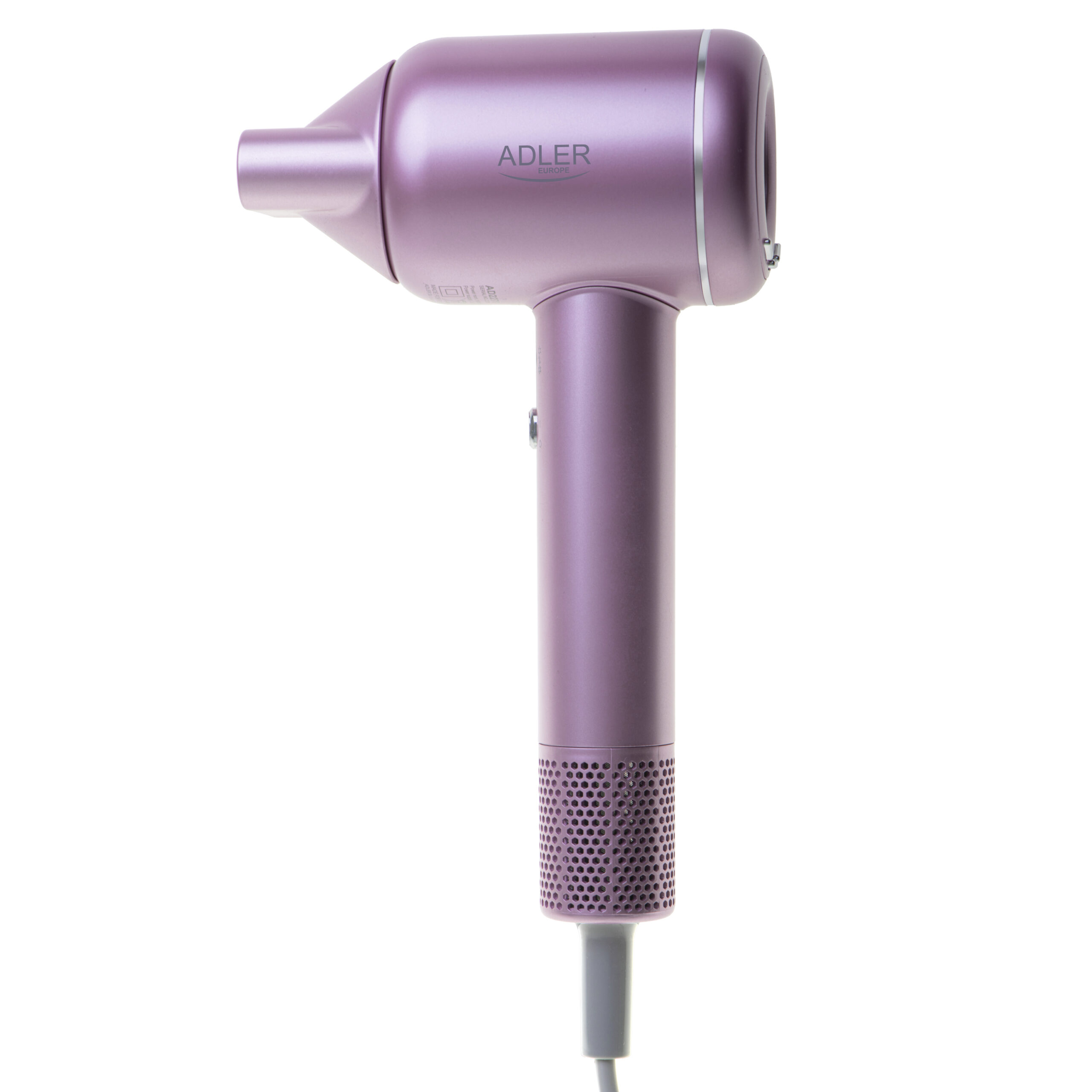 Adler Hair Dryer | AD 2270p SUPERSPEED | 1600 W | Number of temperature settings 3 | Ionic function | Diffuser nozzle | Pink - Image 8