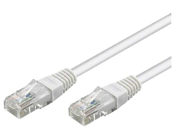 Patch Cable | 68638 CAT 6 U/UTP | PVC AWG 24/7 | Cable length: 7.5 m | White