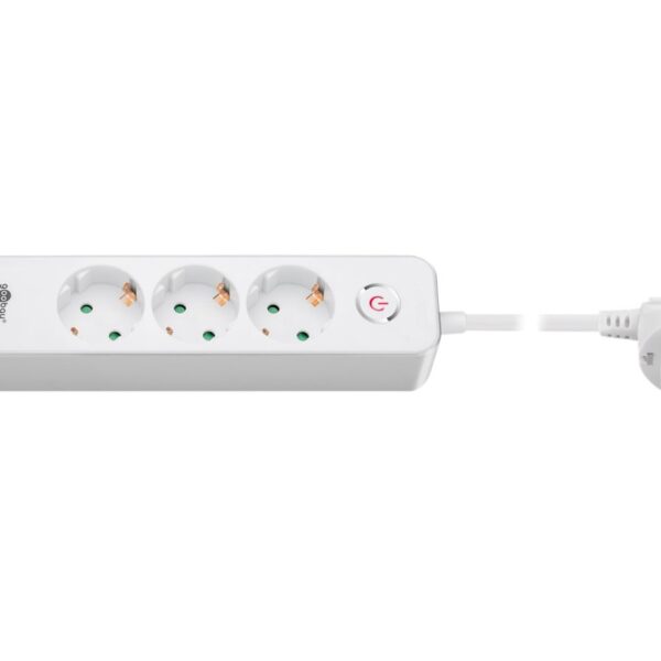 41264 3-Way Power Strip with Switch and USB | Sockets quantity 3