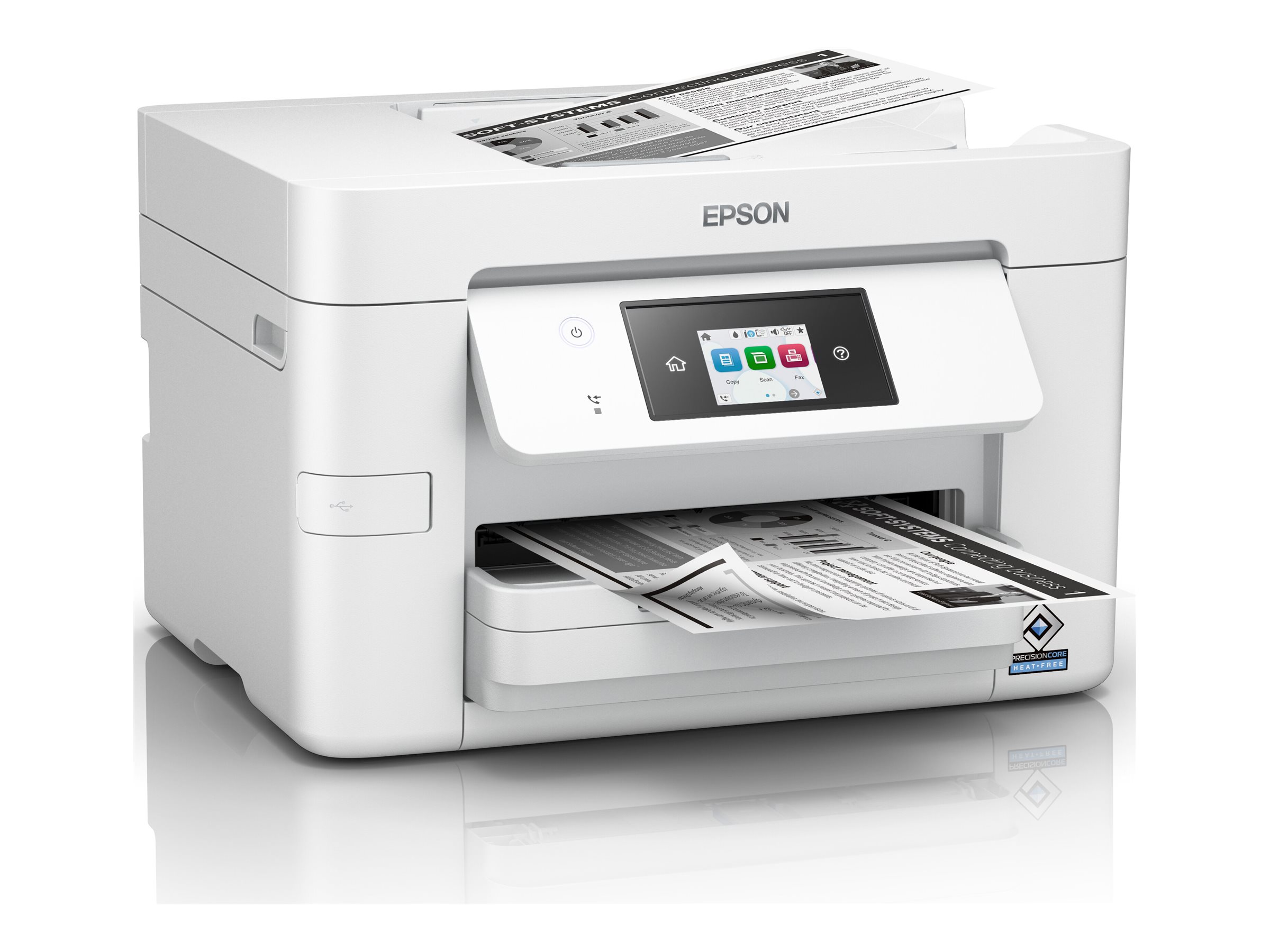 Epson Multifunctional printer | WorkForce Pro WF-M4619DWF | Inkjet | Mono | 4-in-1 | A4 | Wi-Fi | White - Image 6