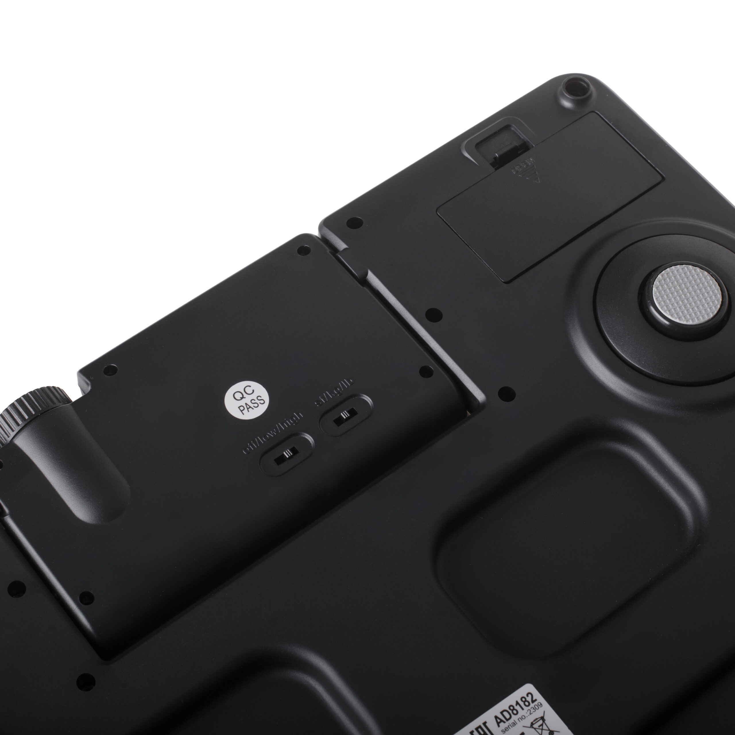 Adler | Bathroom Scale with Projector | AD 8182 | Maximum weight (capacity) 180 kg | Accuracy 100 g | Black - Image 6