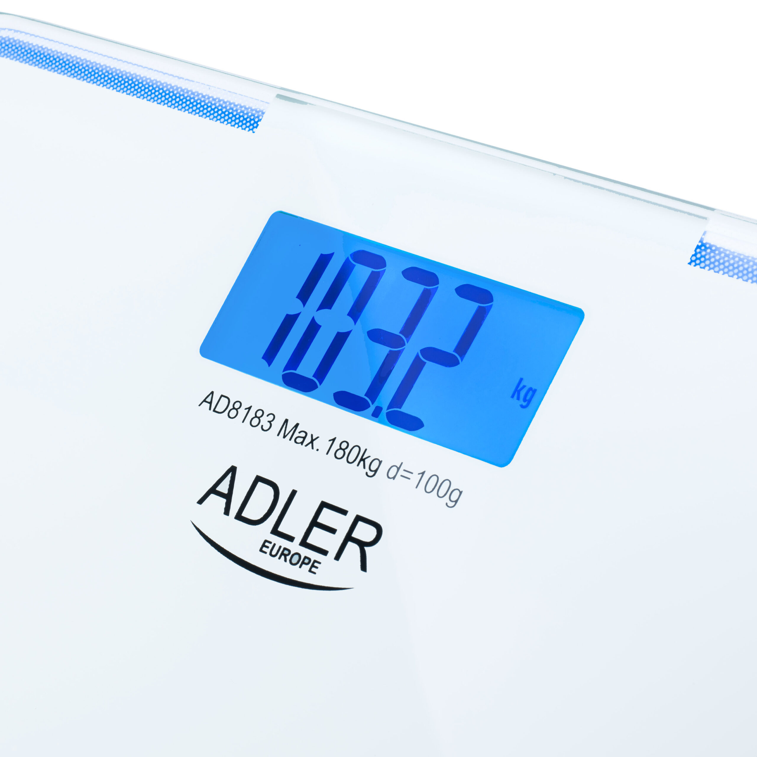 Adler | Bathroom Scale | AD 8183 | Maximum weight (capacity) 180 kg | Accuracy 100 g | White - Image 5