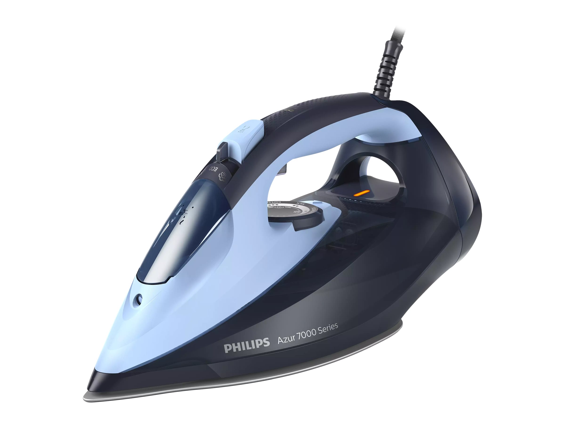 Philips DST7041/20 | Steam Iron | 2800 W | Water tank capacity 300 ml | Continuous steam 50 g/min | Steam boost performance 250 g/min | Blue - Image 2