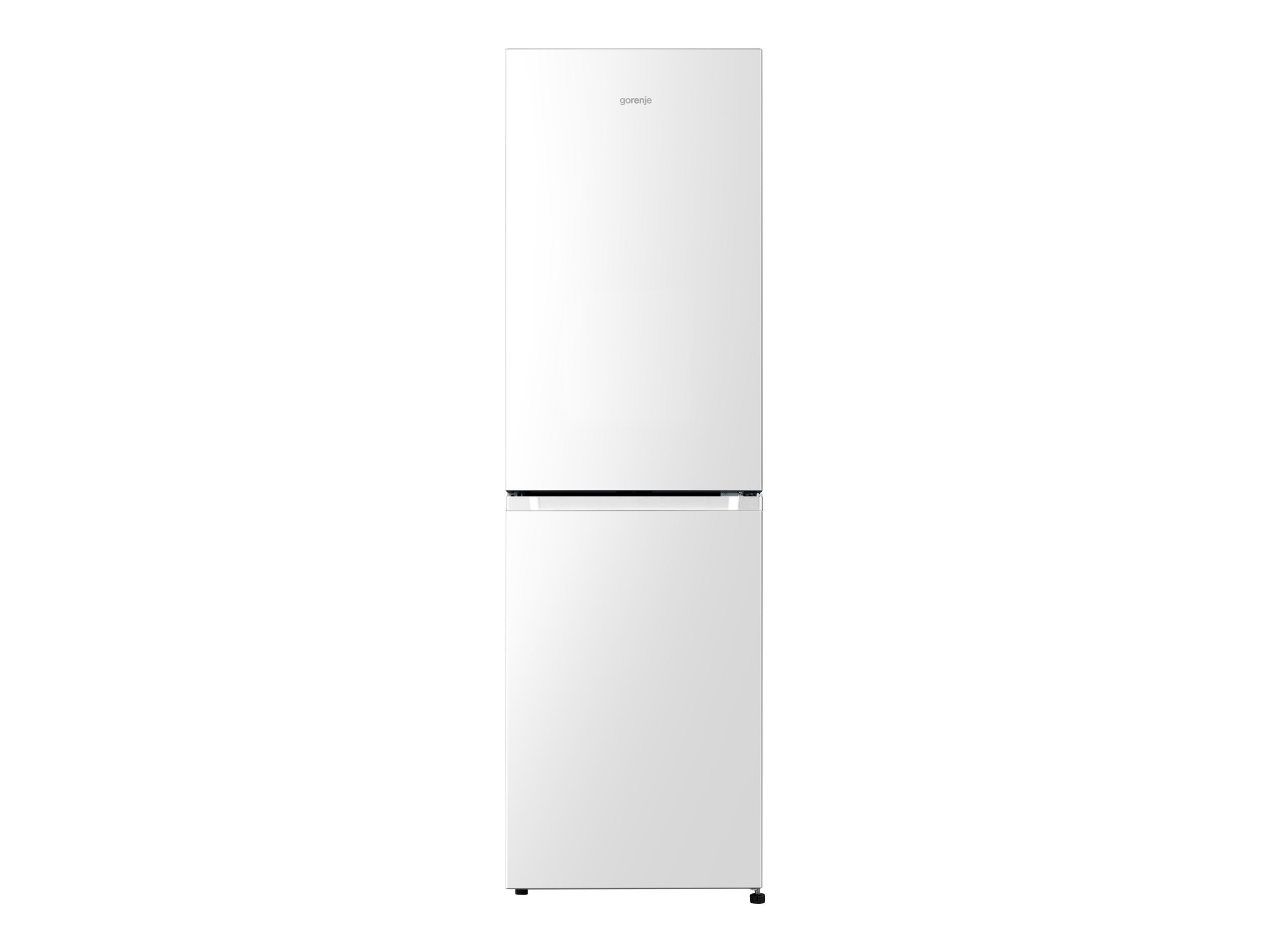 Gorenje Refrigerator | NRK418ECW4 | Energy efficiency class E | Free standing | Combi | Height 182.4 cm | No Frost system | Fridge net capacity 171 L | Freezer net capacity 85 L | 41 dB | White - Image 2