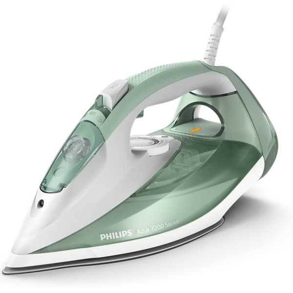 Philips DST7012/70 HV | Steam Iron | 2600 W | Water tank capacity 300 ml | Continuous steam 45 g/min | Steam boost performance 220 g/min | Desert Green/Gray