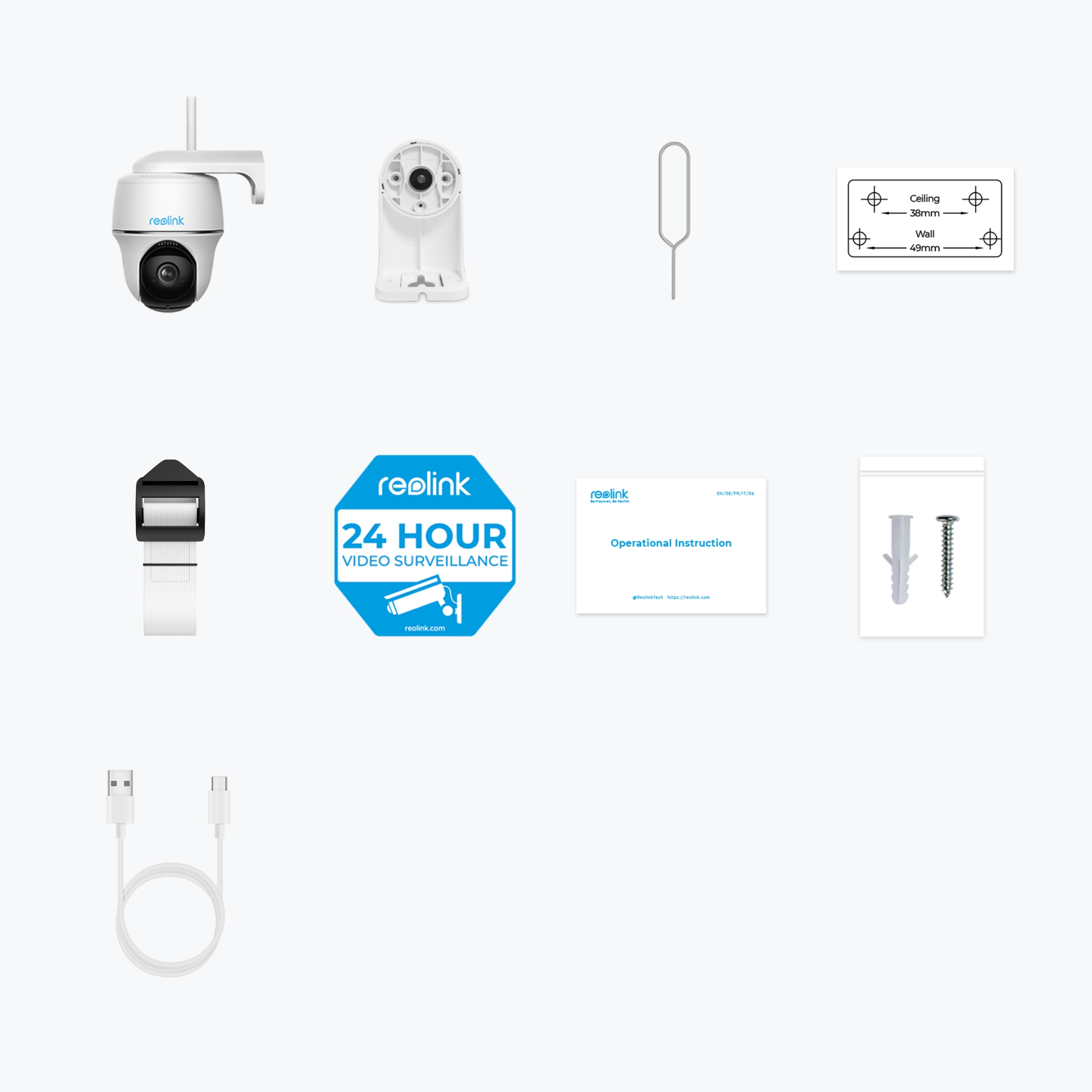 Reolink | Smart Pan and Tilt Wire-Free Camera | Argus Series B430 | PTZ | 5 MP | Fixed | H.265 | Micro SD, Max. 128 GB - Image 4