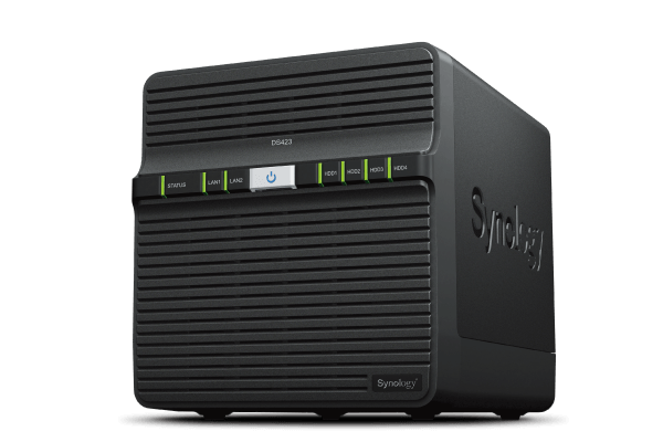 Synology | Tower NAS | DS423 | up to 4 HDD/SSD | Realtek | RTD1619B | Processor frequency 1.7 GHz | 2 GB | DDR4
