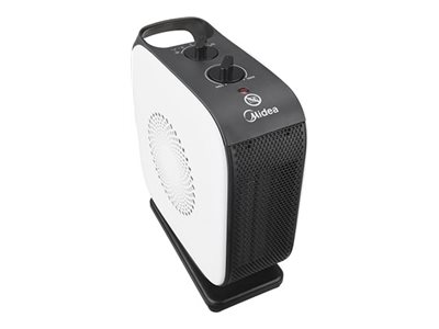 Midea Compact PTC Fan Heater | NTY15-19CA | Fan heater | 1500 W | Number of power levels 2 | Suitable for rooms up to 10 m² | White/Black - Image 2