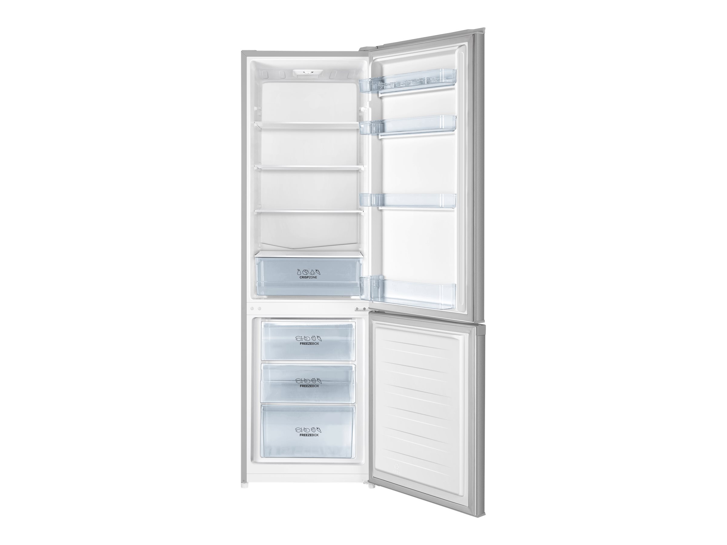 Gorenje Refrigerator | RK4182PS4 | Energy efficiency class E | Free standing | Combi | Height 180 cm | Fridge net capacity 198 L | Freezer net capacity 71 L | 39 dB | Grey - Image 5