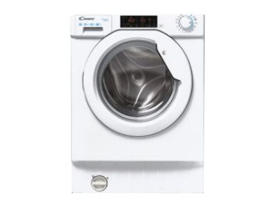 Candy Washing Machine | CBW 48TWME-S | Energy efficiency class A | Front loading | Washing capacity 8 kg | 1400 RPM | Depth 54 cm | Width 60 cm | LCD | White - Image 2