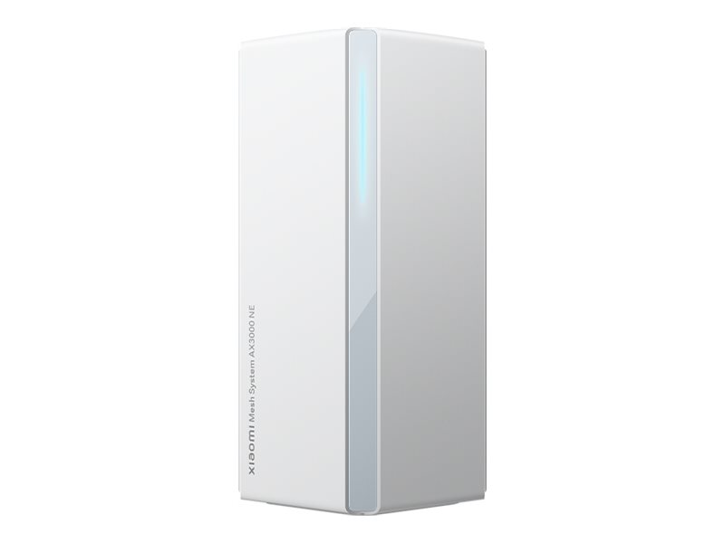 Xiaomi | Mesh System | AX3000 NE (1-pack) | 802.11ax | 10/100/1000 Mbit/s | Ethernet LAN (RJ-45) ports 4 | Mesh Support Yes | MU-MiMO No | No mobile broadband | Antenna type Internal