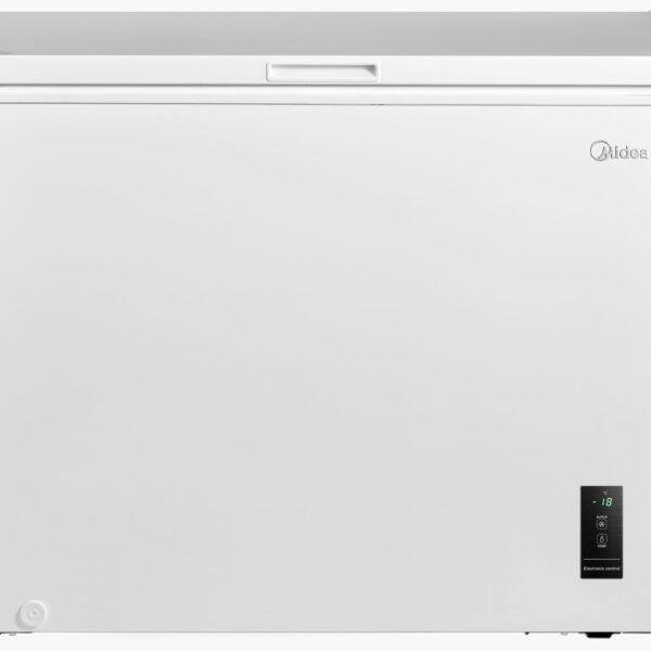 Midea Freezer | MDRC405FEE01 | Energy efficiency E | Chest | Free standing | Height 85 cm | Total net capacity 290 L | White
