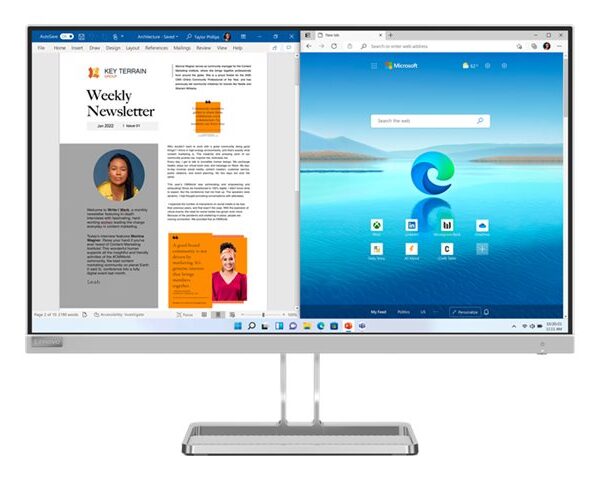 Lenovo | L27i-4A | 27 " | In-plane switching | 16:9 | 100 Hz | 1 ms | 1920 x 1080 pixels | 300 cd/m² | HDMI ports quantity 2 | Cloud Grey | Warranty 36 month(s)