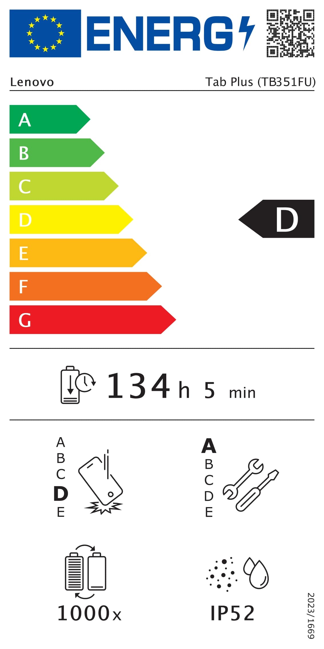 Lenovo Tab Plus Wi-Fi (w/o power adapter) | ZADX0091SE | 11.5 " | Luna Grey | IPS | 2000 x 1200 pixels | MediaTek | MediaTek Helio G99 | 8 GB | Soldered LPDDR4x | 128 GB | Wi-Fi | Front camera | 8 MP | Rear camera | 8 MP | Bluetooth | 5.2 | Android | 14 | Warranty 24 month(s) | USB-A to USB-C cable, Manual - Image 46