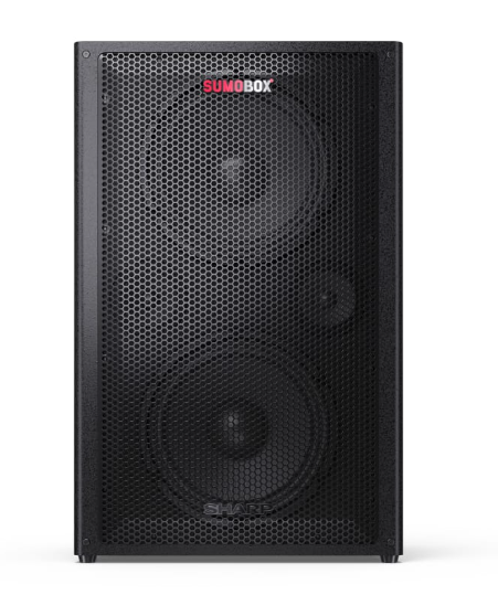 Sharp SumoBox CP-LS200 High Performance Portable Speaker | Sharp | Portable Speaker | SUMOBOX Pro CP-LS200 High Performance | 200 W | Waterproof | Bluetooth | Black | Portable | Wireless connection - Image 5