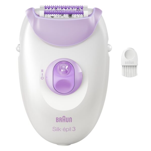 Braun Epilator | SE3-000 Silk épil 3 | Number of power levels 2 | White/Purple