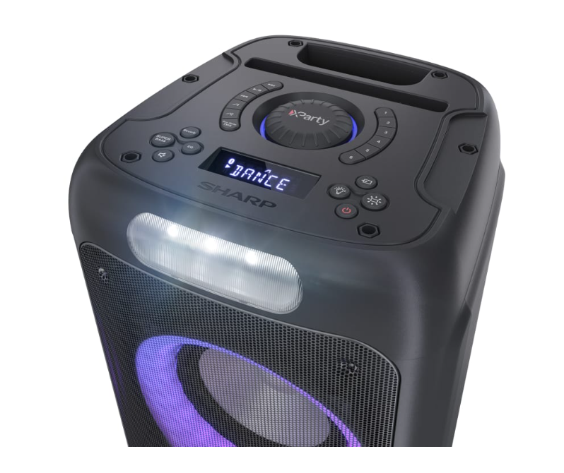 Sharp PS-949 Party Speaker with Built-in Battery | Sharp | Party Speaker | PS-949 XParty Street Beat | 132 W | Waterproof | Bluetooth | Black | Portable | Wireless connection - Image 19