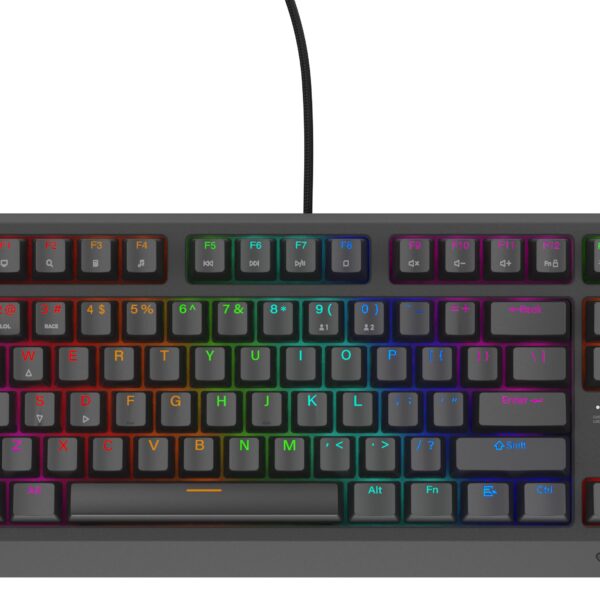 Genesis THOR 230 | Mechanical Gaming Keyboard | Wired | US | Black | USB Type-A | Outemu Red
