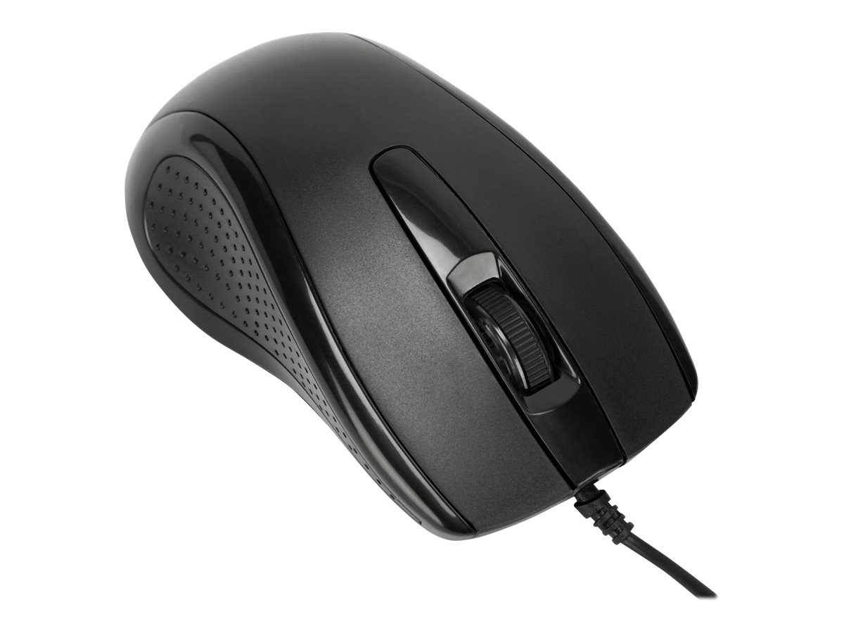 Targus Full-Size Optical Antimicrobial Wired Mouse | Targus Mouse | Full-Size Optical Antimicrobial | Wired | Black - Image 9