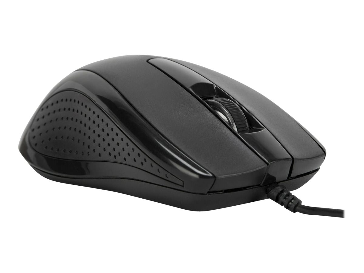 Targus Full-Size Optical Antimicrobial Wired Mouse | Targus Mouse | Full-Size Optical Antimicrobial | Wired | Black - Image 10