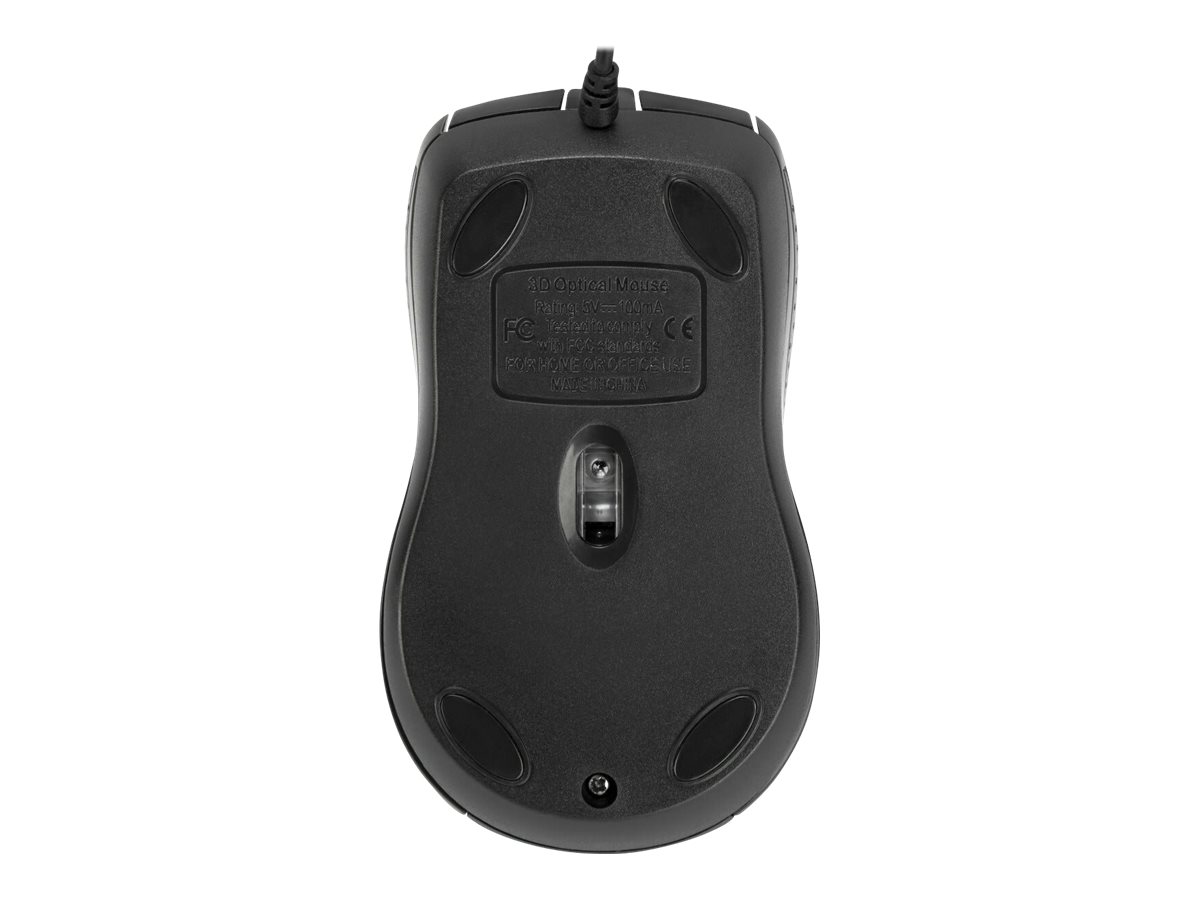 Targus Full-Size Optical Antimicrobial Wired Mouse | Targus Mouse | Full-Size Optical Antimicrobial | Wired | Black - Image 12