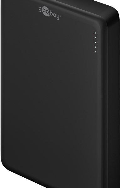 Goobay Magnetic Wireless Power Bank | 70183 | 10000 mAh | USB-C | Black