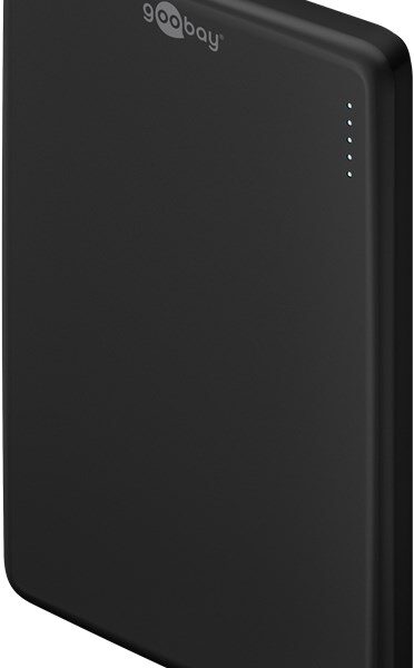 Goobay Magnetic Wireless Power Bank | 70182 | 5000 mAh | USB-C | Black