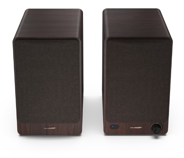 Sharp CP-SS30 Bookshelf Speakers, Brown | Sharp | Speakers | CP-SS30(BR) Bookshelf | 60 W | Bluetooth | Brown | Wireless connection - Image 6