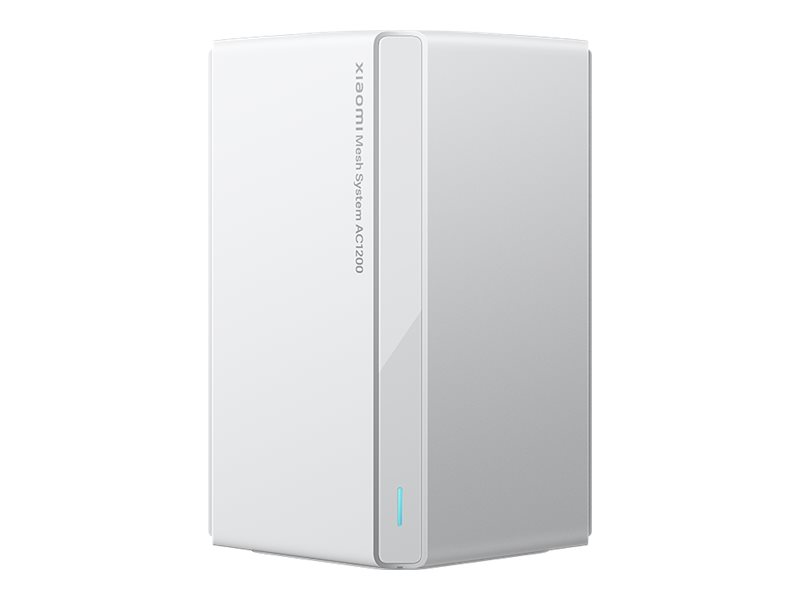 Xiaomi | Mesh System | AC1200 EU (1-pack) | 802.11ac | 867 Mbit/s | 10/100/1000 Mbit/s | Ethernet LAN (RJ-45) ports 2 | Mesh Support Yes | MU-MiMO No | No mobile broadband | Antenna type Internal