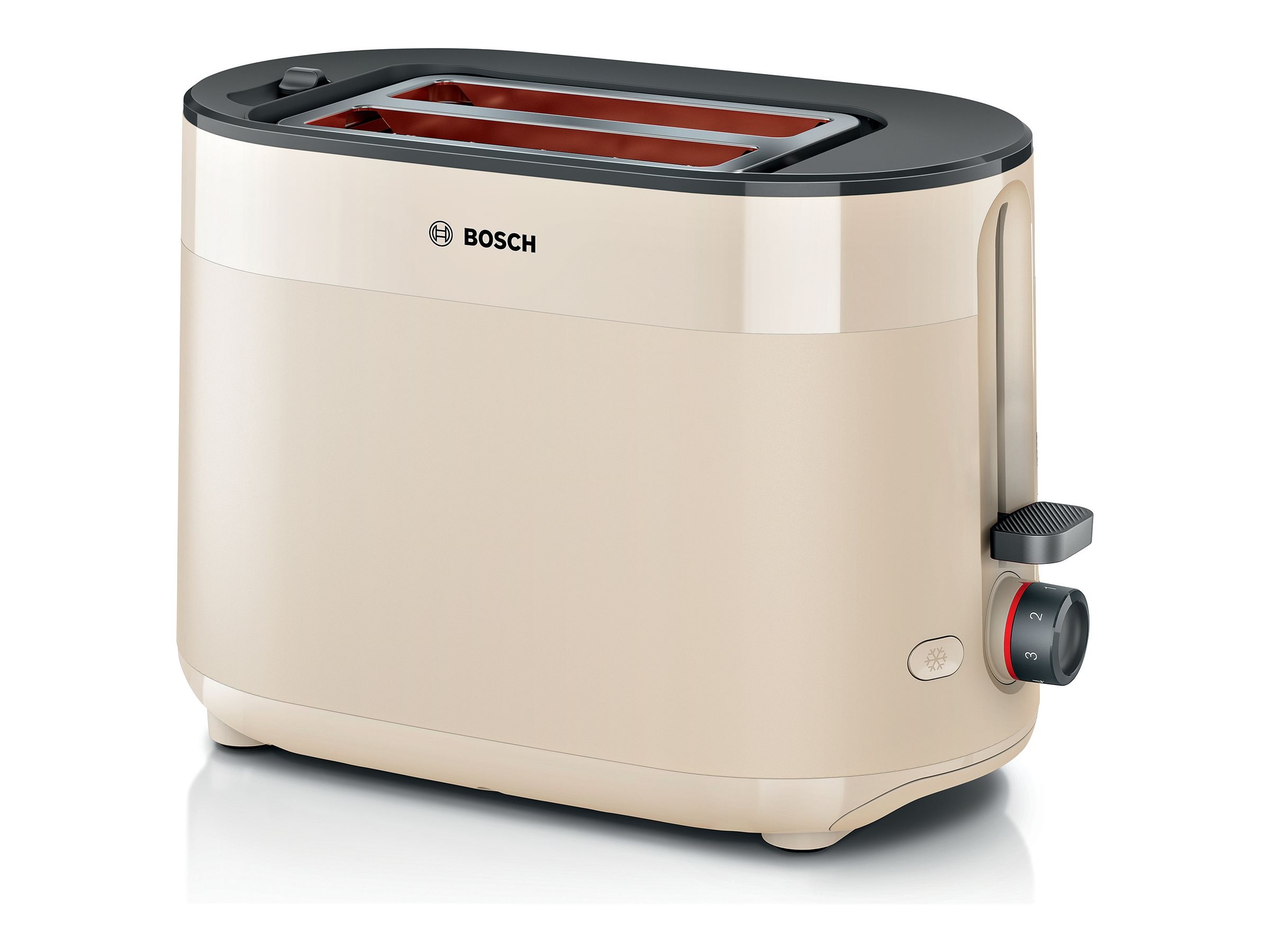 Bosch Toaster | TAT2M127 MyMoment | Power 950 W | Number of slots 2 | Housing material Plastic | Beige - Image 2