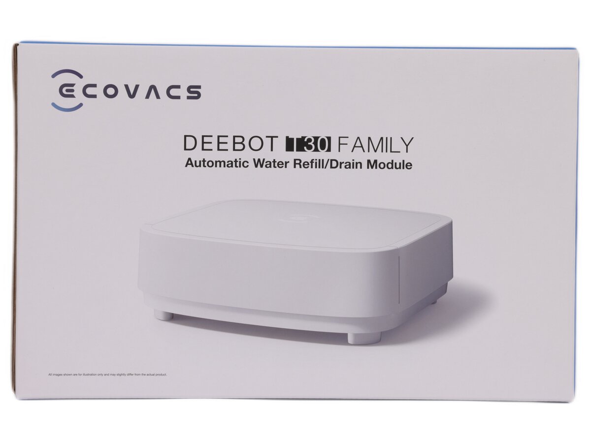 Ecovacs Water Supply Kit in white for automatic refilling and draining for T30 family | FM2321 | While - Image 3