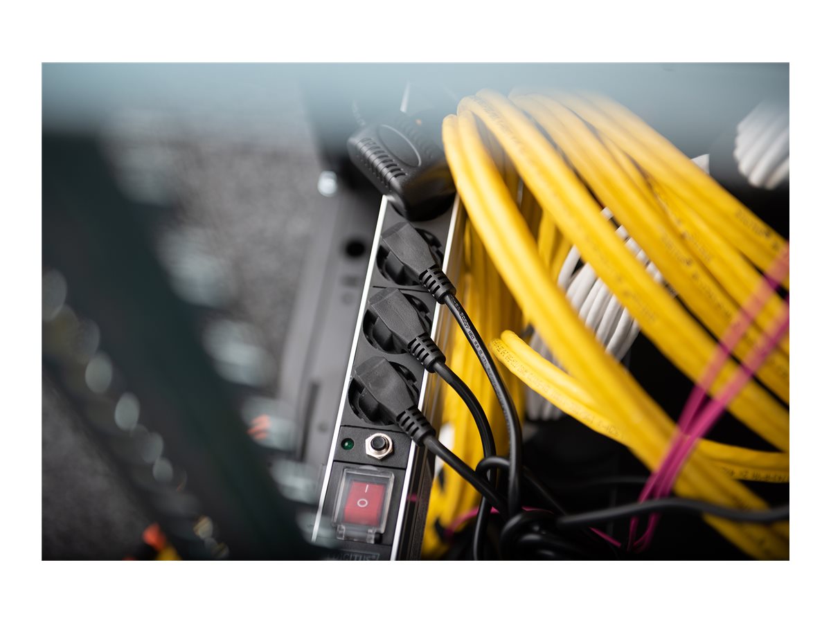 Digitus | Aluminum outlet strip with overload protection | DN-95403 | Sockets quantity 7 - Image 7