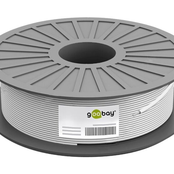 Goobay Network cable | CAT 6 U/UTP | AWG 23/1 | Cable length: 100 m | Black
