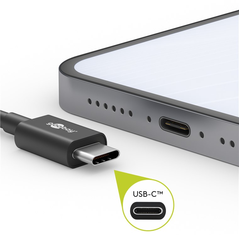 Goobay USB-C Charging and Sync Cable, 0.5 m | 66315 - Image 4