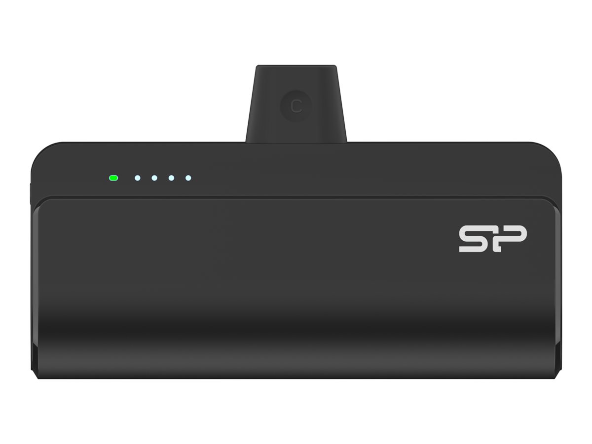 Silicon Power Power Bank | QD50 | 5000 mAh | USB-C | Black - Image 2