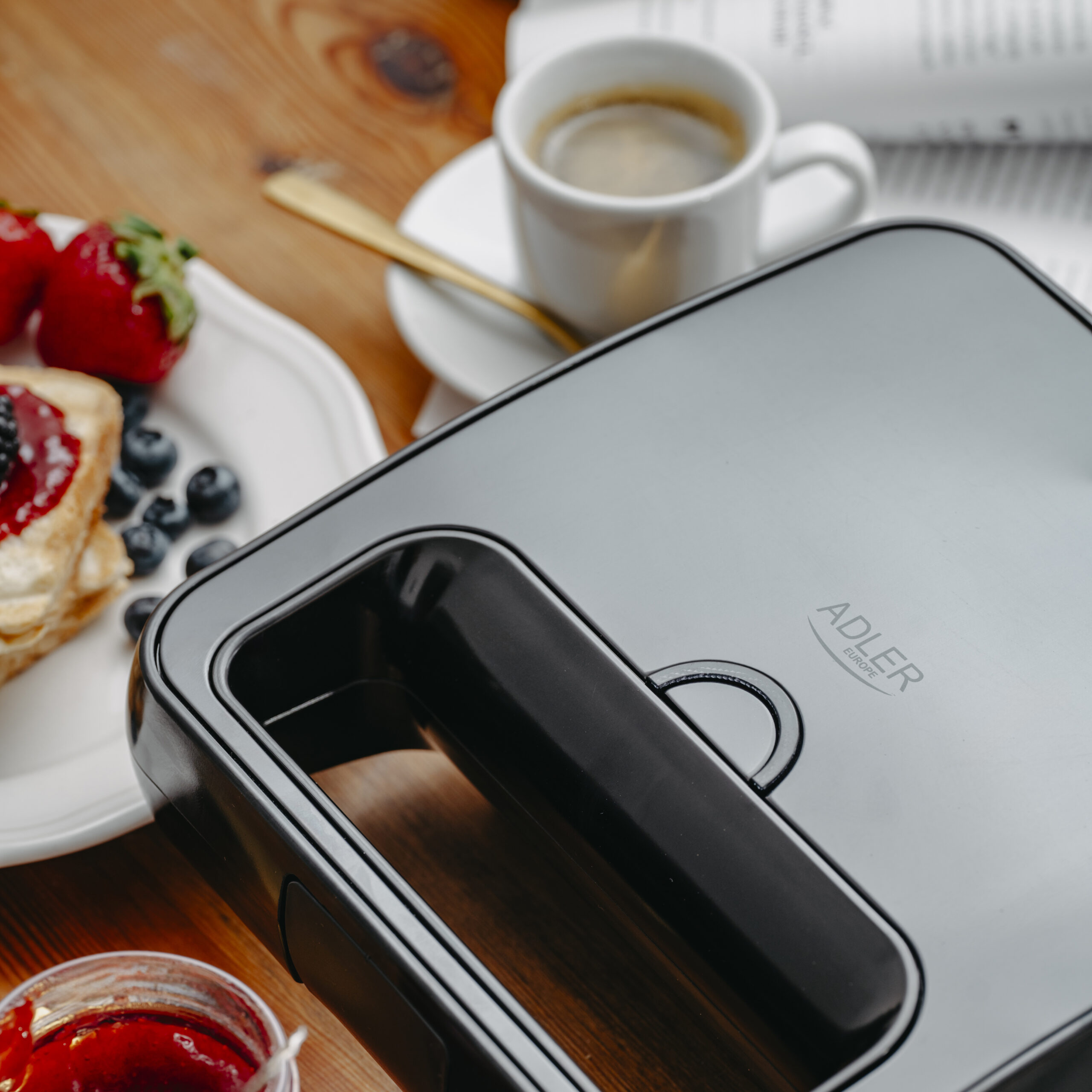 Adler AD 3079 | 750 W | Number of plates 1 | Black - Image 11