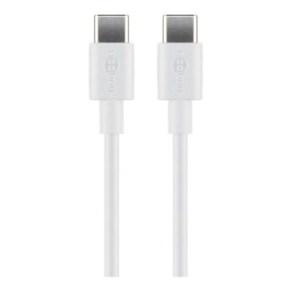 Goobay USB-C,Charging and Sync Cable, 2 m, white | Goobay