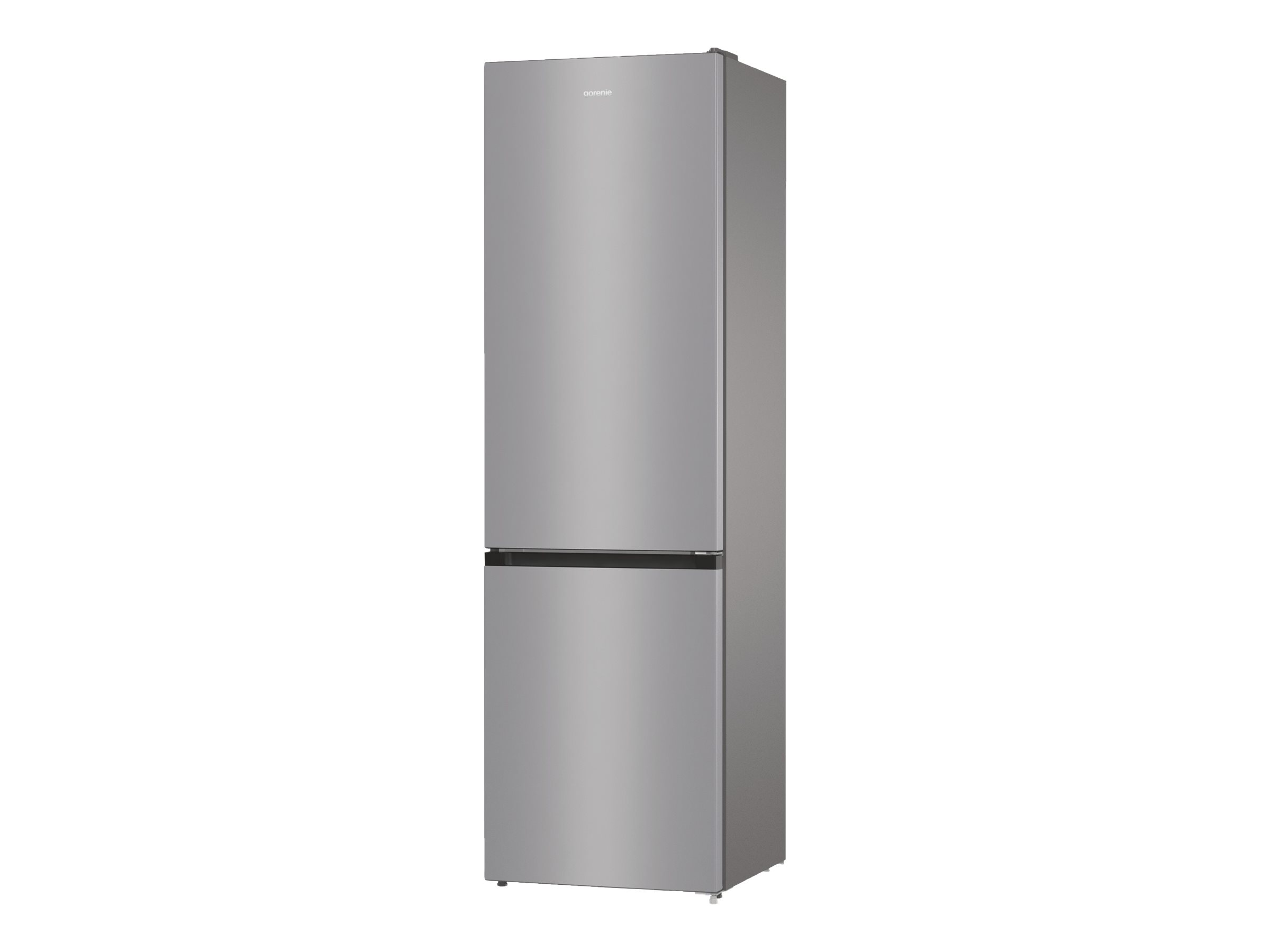 Gorenje Refrigerator | NRK6202ES4 | Energy efficiency class E | Free standing | Combi | Height 200 cm | No Frost system | Fridge net capacity 235 L | Freezer net capacity 96 L | Display | 38 dB | Grey - Image 2